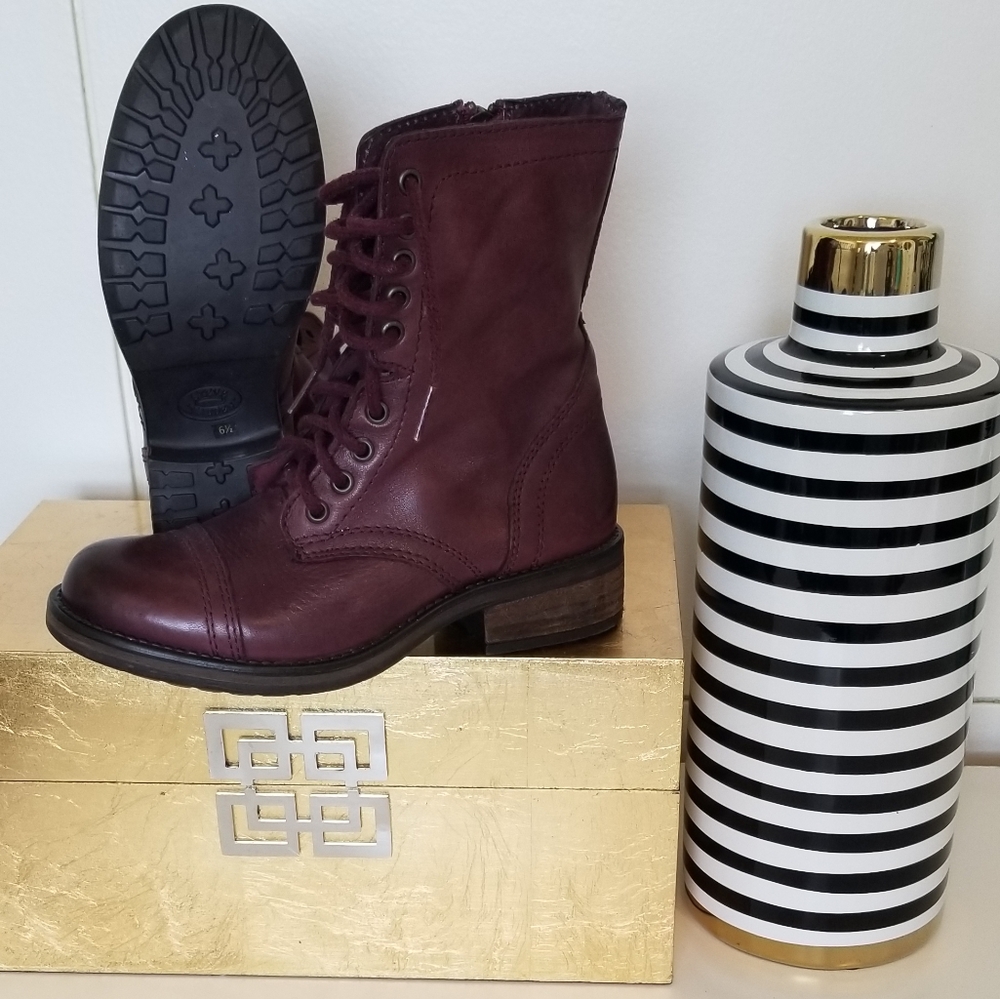 Military style boots